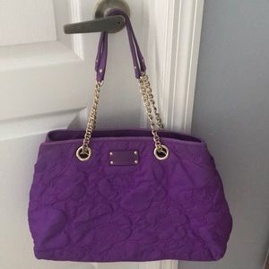Kate Spade purple handbag